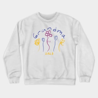 Grandma Established 2023 Crewneck Sweatshirt